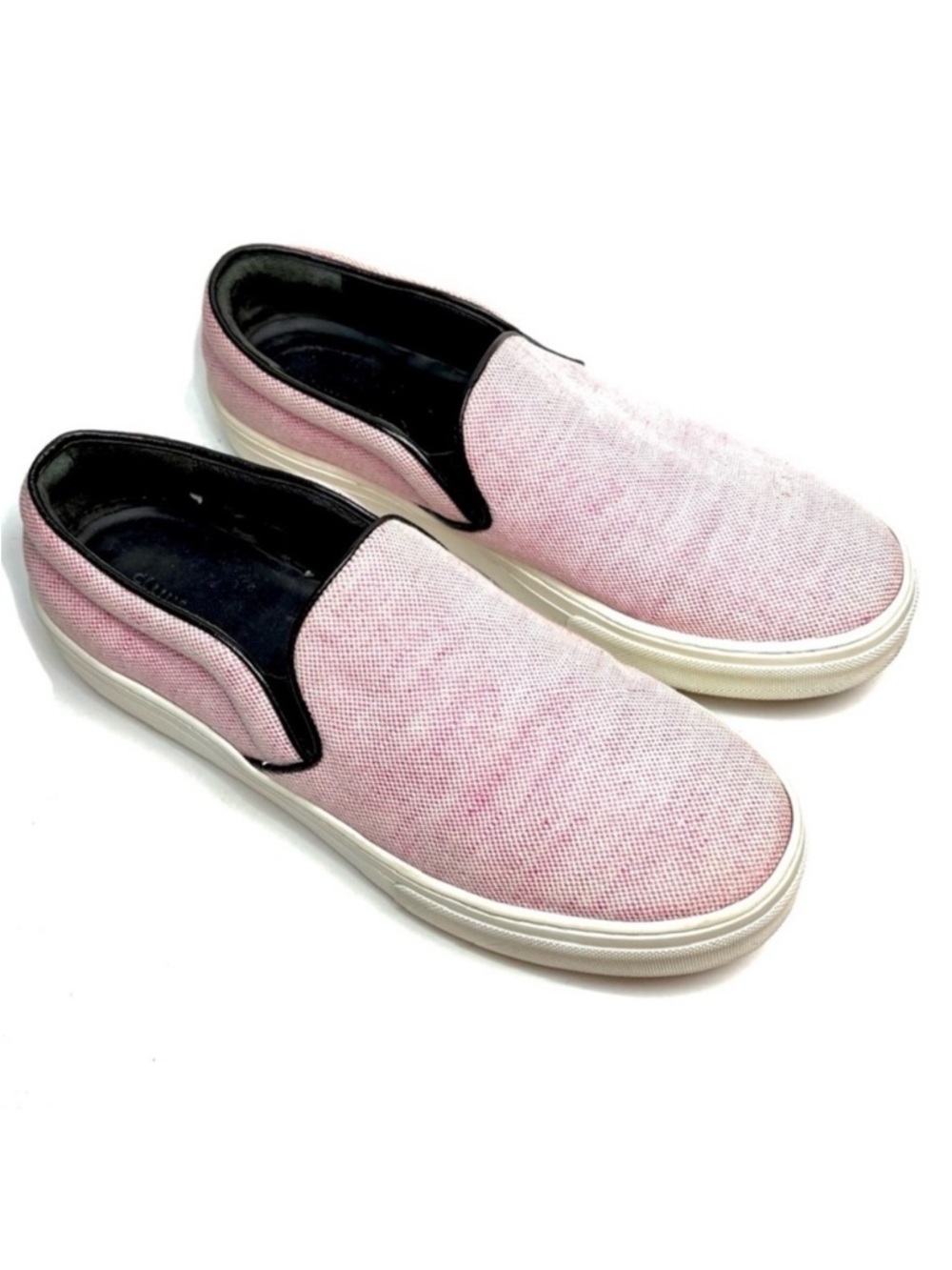 Celine Pink Slip-On Textile Trainers | 38